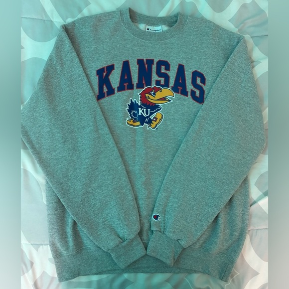 Kansas University Champion Crewneck - Picture 1 of 2
